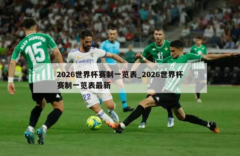 2026世界杯赛制一览表_2026世界杯赛制一览表最新
