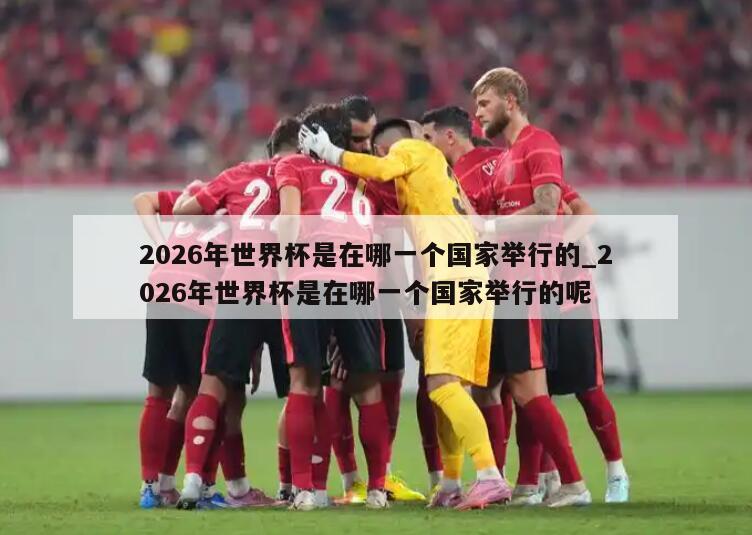 2026年世界杯是在哪一个国家举行的_2026年世界杯是在哪一个国家举行的呢