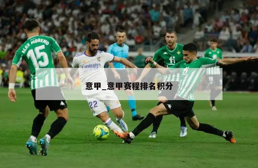 意甲_意甲赛程排名积分