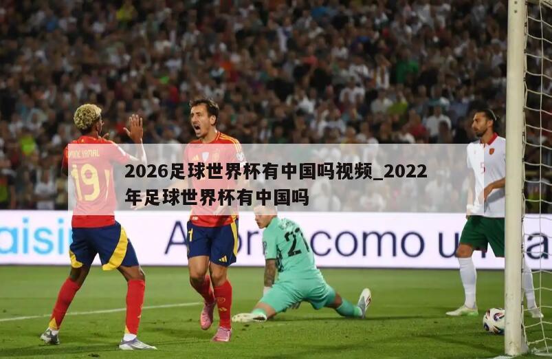 2026足球世界杯有中国吗视频_2022年足球世界杯有中国吗