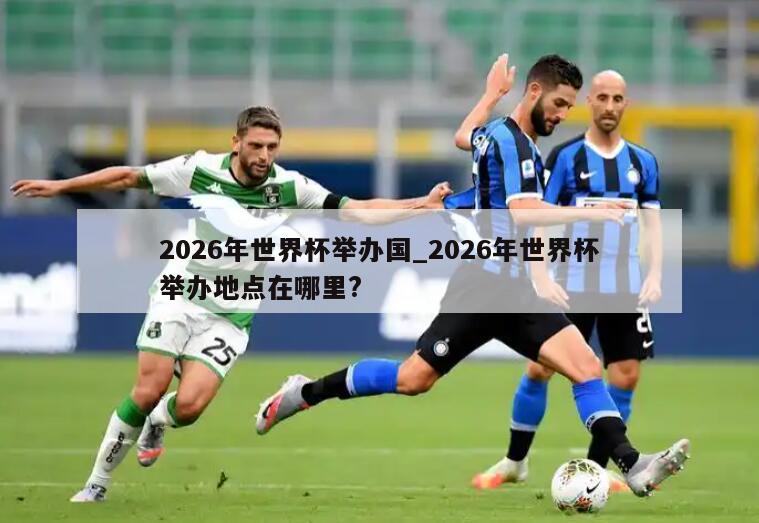 2026年世界杯举办国_2026年世界杯举办地点在哪里?
