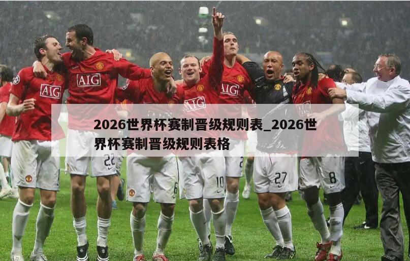 2026世界杯赛制晋级规则表_2026世界杯赛制晋级规则表格