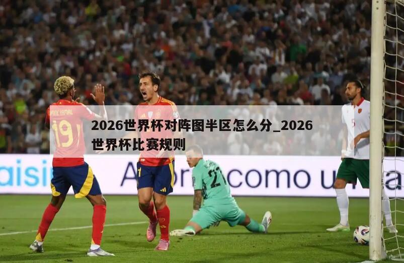 2026世界杯对阵图半区怎么分_2026世界杯比赛规则